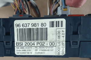 Peugeot 308 moduł sterownik BSI K05 9663798180 9664059180 2