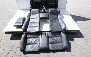 Fotele siedzenia volkswagen eos grzane skóra 2