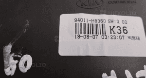Licznik zegary prędkościomierz kia rio iv 1.0 t-gdi 94011-H8360 uk 3