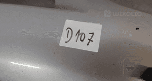 Zderzak przód przedni do mazda 6 lift  18G  srebrny 2
