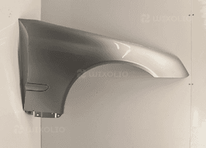 Błotnik mercedes W203 coupe prawy przód przedni srebrny C744 1