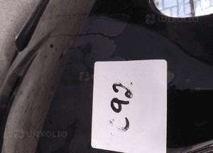 Zderzak tył tylny opel corsa d Z20R czarny halogeny 5
