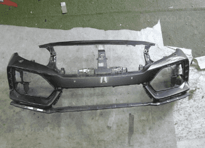 Honda civic x r-type idealny zderzak przedni 1
