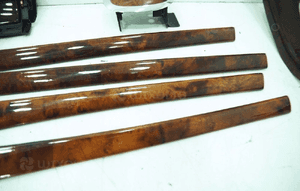 Decor drewno listwa konsola kpl ramka biegow mercedes cl W215 lift 8