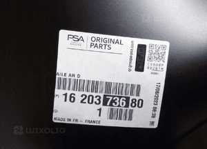 Błotnik prawy tylny tył citroen C4 cactus 2014- 1620373680 8