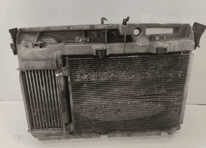 Citroen c3 1.6 diesel oe 9801492280 WZMOCNIENIE CHŁODNICE WENTYLATOR 1