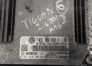 KOMPUTER STEROWN 03L906022T 2.0 TDI TIGUAN 5N0 RADOM 2