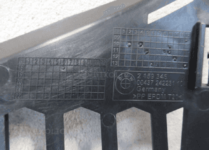 Kratka zderzaka przedniego prawa bmw X6 E71 performance 2007-2014 rok 6