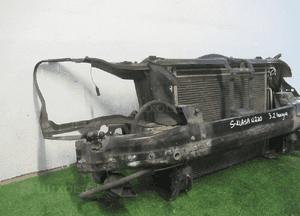 Pas wzmocnienie okular belka chłodnica wody klimatyzacji wentylator mercedes s-klasa W220 3.2 V6 benzyna 1998-2005 8