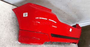 } ZDERZAK TYŁ TYLNY TOYOTA COROLLA E12 LIFT FL SPORT 3E5 CZERWONY 3