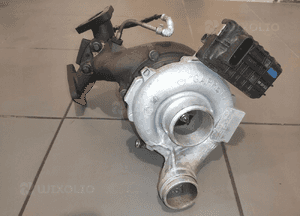 Mercedes OM642 3.0 cdi turbosprężarka turbo turbina nastawnik oryginał bdb 2
