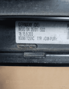 Szyberdach silniczek Audi A3 8l lift 8D0877255C 2