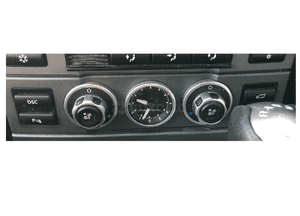 Panel podgrzewanie foteli zegarek Range Rover 3 III LM L322 2005-2009