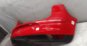 Zderzak tył tylny seat altea LS3H czerwony 4