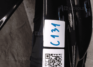 Zderzak przód przedni peugeot 207 exl exld czarny halogeny 6