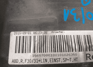 PRÓG LISTWA PROGOWA PRAWA BMW III 3 F30 F31 4