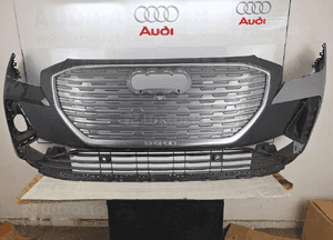 Zderzak audi Q4 89A e-tron 2021-2024 oryginał oe grill dyfuzor kratka 1