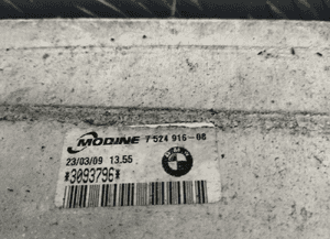 Bmw E87 E84 E81 N47 komplet chłodnic 9206296, 7524916 12