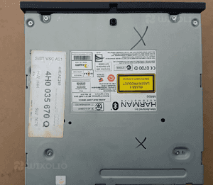 Audi A6 C6 lift czytnik nawigacji SMI 3G Multimedia MMI 4H0035670 N Q   4E0035666 3