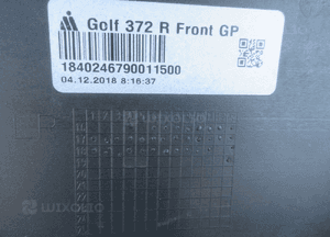 Zderzak przedni przód vw golf vii 7 r-line lift 5G0 5G0807221LR 2016-2020 21