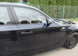 Drzwi przednie przód prawe bmw 1 E87 2004- monacoblau metallic A35 1