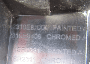 Grill gril atrapa nissan navara iii 3 D40 2005-2010 17