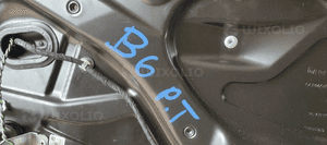 Mechanizm podnośnik szyby prawy tył VW Passat B6 3C4839756J 5