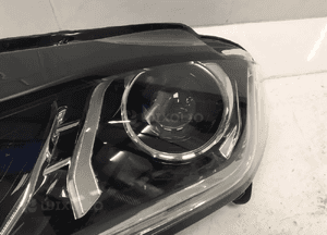 Jaguar xe X760 reflektor lampa lewa przód przednia xenon led mid przetwornice oryginał 4
