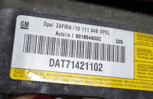 Opel zafira b poduszka airbag kierownicy 13111348 4