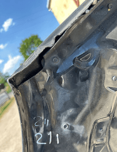 MERCEDES E 211 maska lift pokrywa silnika 12