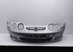 Zderzak przód przedni do hyundai coupe 1 i lift fl srebrny halogeny 1