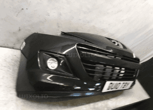 Zderzak przód przedni peugeot 207 lift fl exl exld czarny halogeny 5