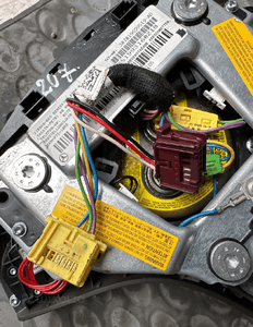 MERCEDES E 207 c 204 e 212  poduszka   brązowa brąz air bag kierowcy Brązowy oryginał 5