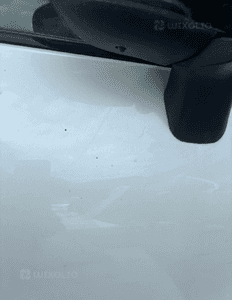 Drzwi prawy przod przednie captur i biala perla fv 8