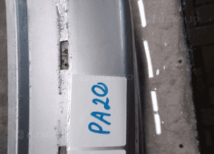 Zderzak przód przedni opel zafira b 2 ii Z157 srebrny do malowania 1