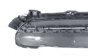 Mini cooper se 2019- grill atrapa zderzaka 7499533 7