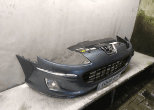 Zderzak przód przedni do peugeot 407 ezwd szary halogeny 2