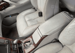 mercedes cl 215 fotel fotele wentylacja grzane jasne szare 5
