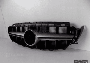 Mercedes W213 ATRAPA / GRILL Silver Kamera -3642 6