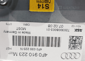 wzmacniacz audi a 6 c 6 4f0910223m 2