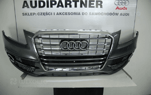ZDERZAK AUDI Q5 S-LINE 8R LIFT 2012-2016 CHROMY oryginał 5