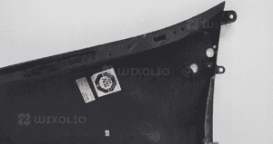 Błotnik przedni prawy renault clio iii lift NV676 185 2010 11