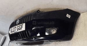 Zderzak przód przedni do fiat grande punto ciemny granat halogeny 3