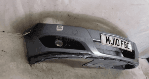 Zderzak przód przedni do opel astra h 3 iii lift fl Z163  szary halogeny 4