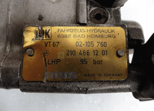 Pompa wspomagania Mercedes W124 C124 VT67 02-105 760 2,0D LUK 4