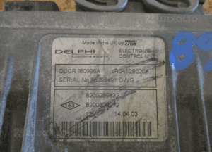 STEROWNIK SILNIKA RENAULT MEGANE II 1.5 820259832 2