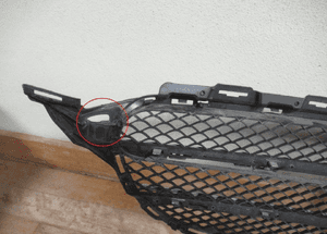 Grill gril atrapa mercedes c-klasa W205 2014- 9