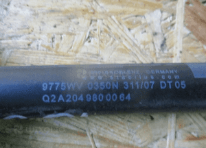 Siłownik teleskop maski prawy lewy mercedes W204 A2049800064 A2049800964 3
