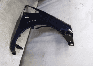 Błotnik przód przedni prawy vw sharan granatowy LB5N 2