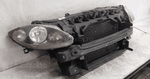 Seat leon ii benzyna pas przedni belka okular chłodnica wody wentylator obudowa zamek komplet 4